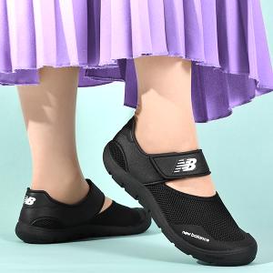 ニューバランス つま先保護 サンダル 水陸両用 New Balance 208 v2 キッズ ジュニア 子供 レディース マジックテープ シューズ 靴 黒 YO208TA2M 2025春夏新色
