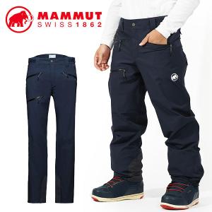 MAMMUT マムート メンズ スキー スノーボード ウェア パンツ ボトムス Stoney HS Pants Men  marine-white スノボ 2023-2024冬新作 20%off 送料無料｜elephantsports