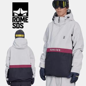 スノーボードウェア ROME SDS ローム MEANS JACKET ミーンズジャケット メンズ ジャケット ライトグレー スノーウェア 2023-2024冬新作 25%off｜elephantsports