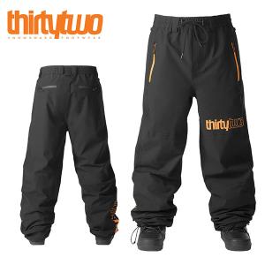 スノーボードウェア ThirtyTwo 32 サーティーツー SWEEPER PANT メンズ パンツ ブラック スノボ スノーボード ボトムス 2023-2024冬新作 25%off｜elephantsports