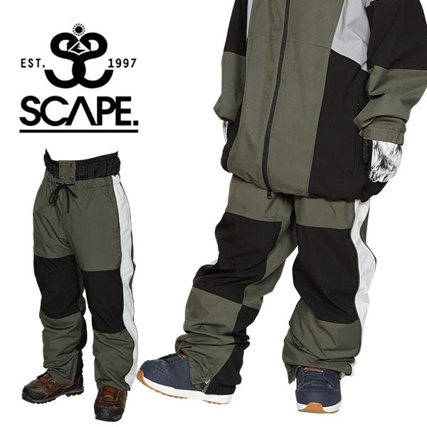 ラスト1点 XL 40%off スノーボードウェア SCAPE エスケープ TRACK PANTS ...