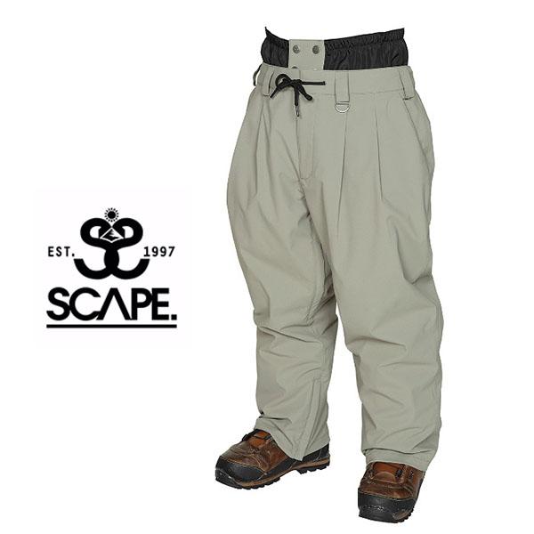 35%off ラス1 Lサイズ のみ スノーボードウェア SCAPE エスケープ カーキ WORK ...
