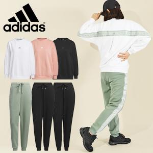 アディダス レディース スウェット 上下セット adidas W WORD クルースウェット トレー...