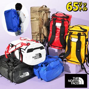 ノースフェイス 大容量 リュックサック メンズ レディース THE NORTH FACE ベースキャンプ ダッフル BC DUFFEL M 65L ダッフルバッグ NM82367 2024春夏新色｜elephantsports