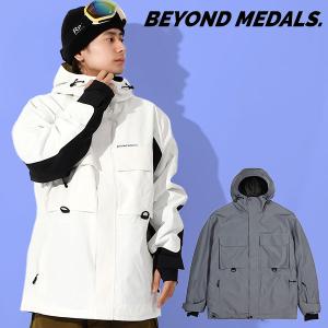 ラスト1点 Lサイズ ホワイト スノーボードウェア BEYOND MEDALS