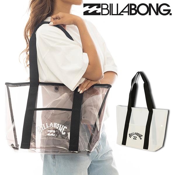 ビーチバッグ トート ビラボン クリア BILLABONG BEACH BAG トートバッグ 透明 ...