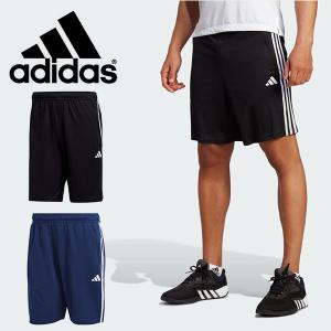 アディダス メンズ ハーフパンツ 下 adidas M TR-ES ピケ 3S ショーツ ジャージ 短パン ショートパンツ トレーニング ウェア 2024春夏新作 BXH47｜elephantsports