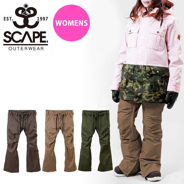 55%off 半額以上 スノーボードウェア SCAPE エスケープ CELES PANTS レディー...