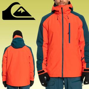 Quiksilver MISSION BLOCK JK スノージャケット QUIKSILVER メンズ/ユニセックス MISSION BLOCK JK スノージャケット
