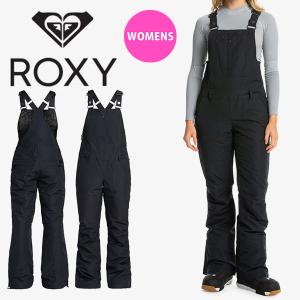 スノーウェア ROXY ロキシー レディース スノービブパンツ ブラック RIDEOUT BIB PANT ビブ スノーボード スノボ スキー  ウエア パンツ 2023-202冬新作 25%off｜elephantsports