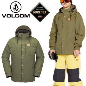 〈美品〉おまけつきVolcom ボルコム スノーボードジャケット スノボ カーキ VOLCOM（ボルコム） 45%off スノーボードウェア VLCMXDUSTBOX PANT