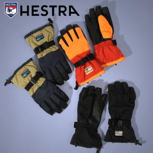 HESTRA（ヘストラ） レザーグローブ Gauntlet Sr メンズ 五指 本革