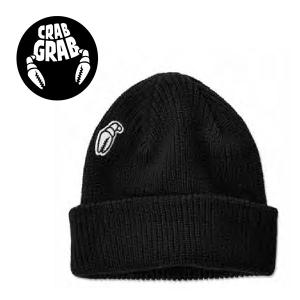 ゆうパケット発送！ 送料無料 ニット帽 クラブグラブ CRAB GRAB メンズ HIGH MARK BEANIE 帽子 ニットキャップ ビーニー ロゴ 2023-2024冬新作 15%off｜elephantsports