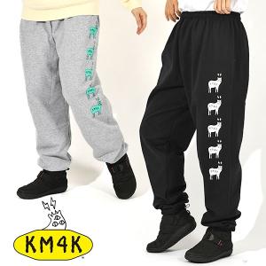 スウェットパンツ KM4K カモシカ EASY PANTS スエット ボトムス メンズ レディース スノボ スノーボード スノーウェア 2023-2024冬新作 10%off｜elephantsports