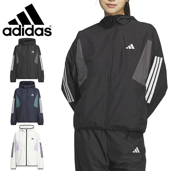 アディダス レディース ウインドブレーカー ジャケット adidas W TEAM 3S ウーブンジ...