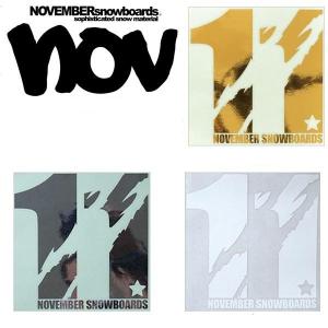 ゆうパケット対応可能！ ステッカー NOVEMBER ノベンバー