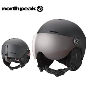メガネOK ノースピーク north peak バイザー ヘルメット NP-2516 プロテクター スノーボード スノボ スキー メンズ レディース 2025-2026冬新作 25/26 25-26