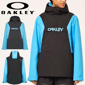 Sサイズのみ 30%off スノーボードウェア メンズ ジャケット オークリー OAKLEY アノラック スノーボード スキー スノー ウエア FOA403652-9WT E 2023-2024冬｜elephantsports