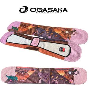 ニット ソールカバー OGASAKA オガサカ 板 スノー ボード SOLECOVER KNIT ワニ スノボ ケース ボードカバー 2023-2024冬新作 10%off