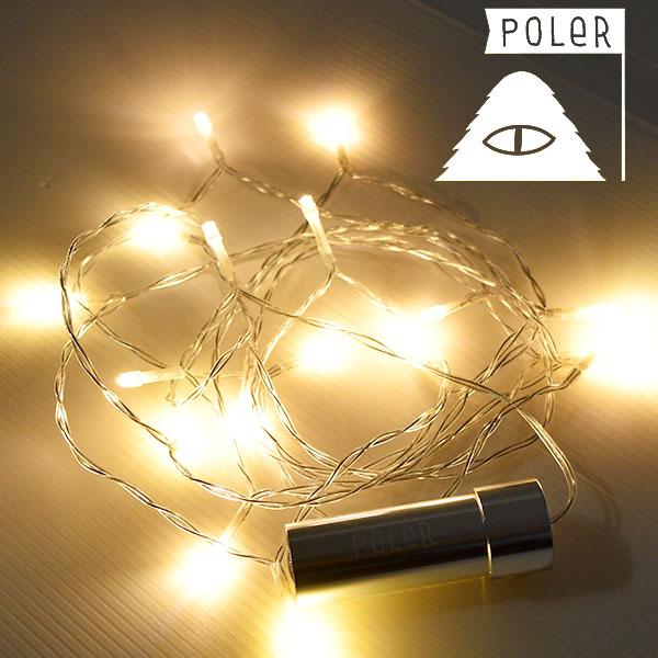 ゆうパケット対応可能！ ランタン ポーラー POLeR STRING LIGHTS ライト アウトド...