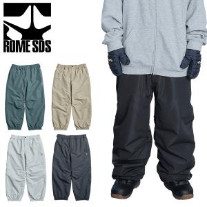 ROME SDS ◎ 24-25 ROME SDS BAGGY CARGO PANT カラー:STRETCH BLACK