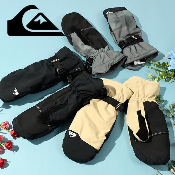 30%off 送料無料 ミトン 手袋 QUIKSILVER クイックシルバー メンズ MISSION...