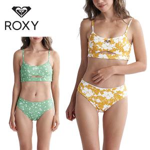 ゆうパケット発送！ 水着 レディース ROXY ロキシー ビキニ TO THE SUN SET ビキニ 上下セット ビキニセット ビーチ プール 海 2024春夏新作 10%off｜elephantsports