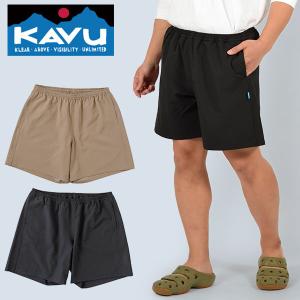 送料無料 KAVU カブー New シェルテックショーツ メンズ ショートパンツ 短パン アウトドア 遮熱 接触冷感 吸水速乾 軽量｜elephantsports