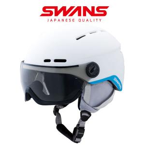 SWANS スワンズ ヘルメット H-81 バイザー付き メンズ レディース スノーボード ヘルメット HELMET メット スノー 防具 日本正規品 20%off