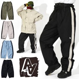 送料無料 スノーボードウェア AA HARDWEAR ダブルエー ハードウェア TEAM TRACK PANTS パンツ スノボ スノーボード 2023-2024冬新作 25%off｜elephantsports