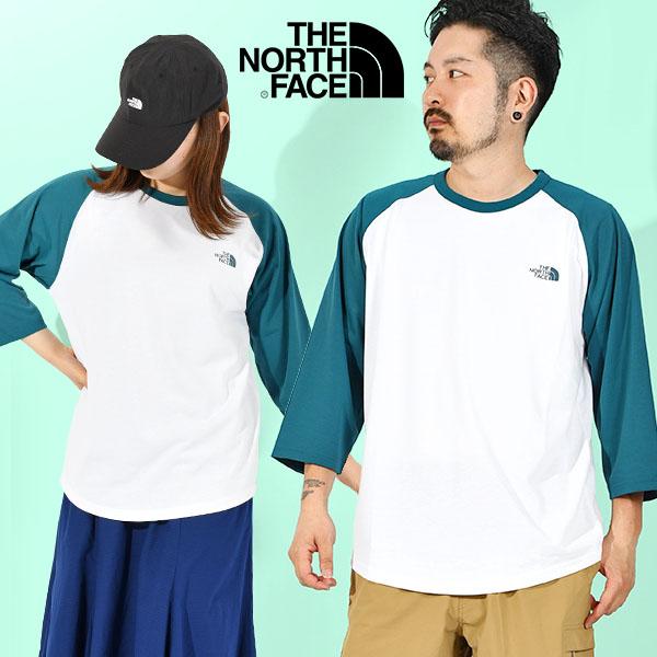 ノースフェイス 吸汗速乾 ラグラン 7分丈 Tシャツ メンズ レディース ロンT UV THE NO...