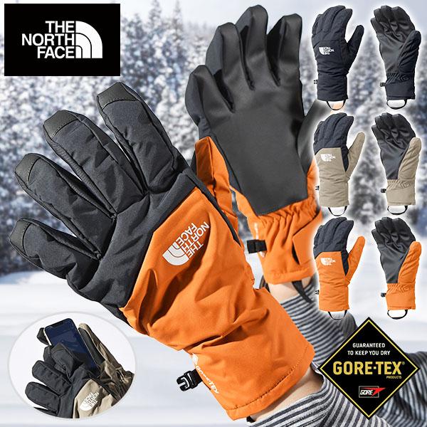 ノースフェイス タッチパネル対応 GORE-TEX 防水 グローブ メンズ レディース THE NO...