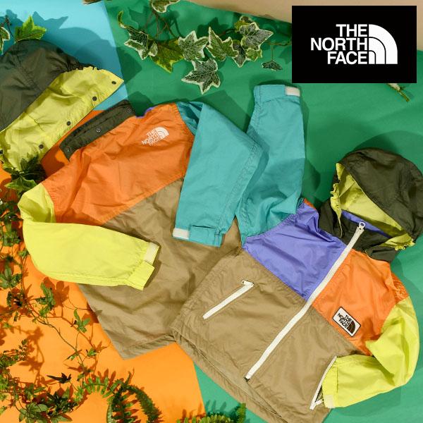 ノースフェイス キッズ ナイロン ジャケット マルチカラー THE NORTH FACE グランド ...