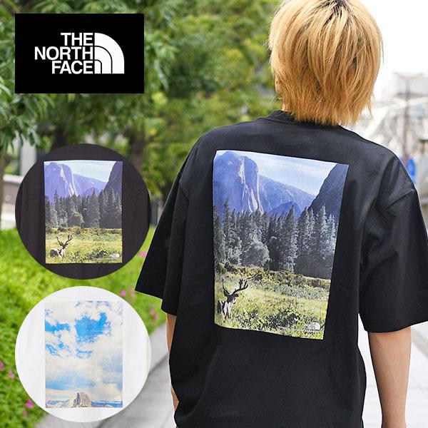 ネコポス発送！送料無料 ノースフェイス 半袖Tシャツ メンズ レディース UV 生地厚 オーバーサイ...