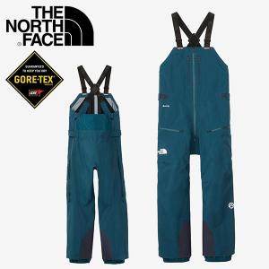 現品限り ノースフェイス メンズ 高機能 GORE-TEX スノーボード ウェア THE NORTH FACE ゴアテックス ビブ パンツ スプリンググリーン NS62302 2023-2024冬新作｜elephantsports