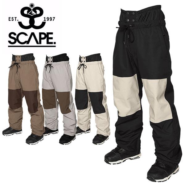 スノーボードウェア SCAPE エスケープ TRACK PANTS メンズ レディース トラック パ...