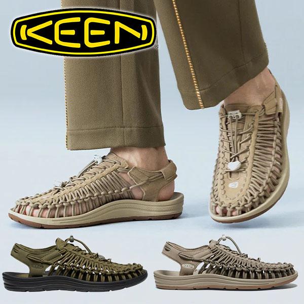 キーン KEEN ユニーク サンダル メンズ UNEEK メッシュ ストラップ シューズ 靴 アウト...