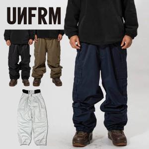 スノーボードウェア UNFRM ユニフォーム メンズ MILITARY MOUNTAIN CARGO PANTS ミリタリー カーゴパンツ スノボウェア スノー 2023-2024冬新作 20%off｜elephantsports