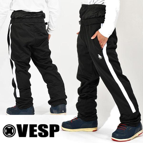 スノーボードウェア VESP ベスプ Sweat Bonding Line Pants イージーパン...