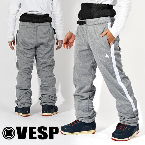 スノーボードウェア VESP ベスプ Sweat Bonding Line Pants イージーパン...