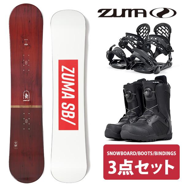 ZUMA スノーボード レディース 3点セット 板 ボード バイン ブーツ スノボ 日本正規品 23...