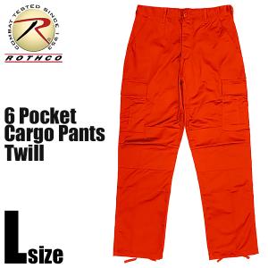 ROTHCO（ロスコ） 6ポケット カーゴ パンツ オレンジ メンズ