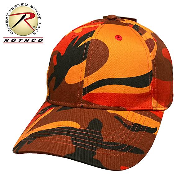ROTHCO 新品 ベースボールキャップ (サベージオレンジ) 無地 プロファイルキャップ CAP ...