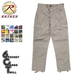 新品未使用 ROTHCO 6Pカーゴパンツ タイガーカモ ミリタリー ワイド ROTHCO（ロスコ） 6ポケット カーゴ パンツ オリーブ メンズ