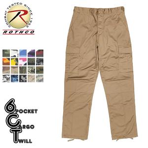 ROTHCO（ロスコ） 6ポケット カーゴ パンツ ワークブラウン メンズ