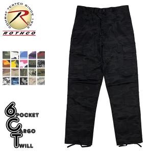 VOLK　ミリタリー　カーゴパンツ　6ポケット　サバゲー　個人装備　アウトドアL ROTHCO（ロスコ） 6ポケット カーゴ パンツ ワークブラウン メンズ