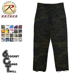 ROTHCO（ロスコ） 6ポケット カーゴ パンツ - ミッドナイト デジタル
