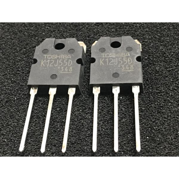 TK12J55D(F)　550V　12A　1個　パワーMOSFET