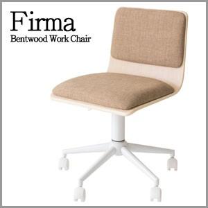 Firma (フィルマ) ワークチェア ナチュラル×ベージュ CH-J460-NTBE