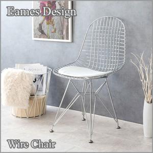 Eames (イームズ) ワイヤーチェア ホワイト PCK-019N-WH｜eleuthera